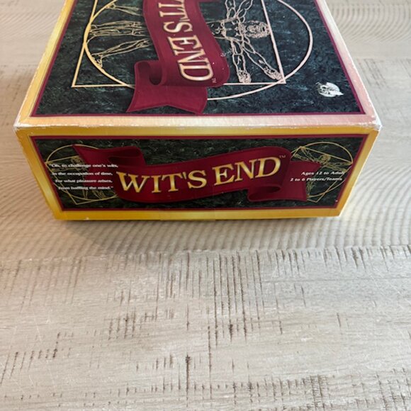 Vintage 1999 Game Development Group Wit's End Challenge Your Mind - Picture 9 of 10